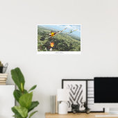 ヨーロッパをめぐるドッグファイト ポスター (ホームオフィス)