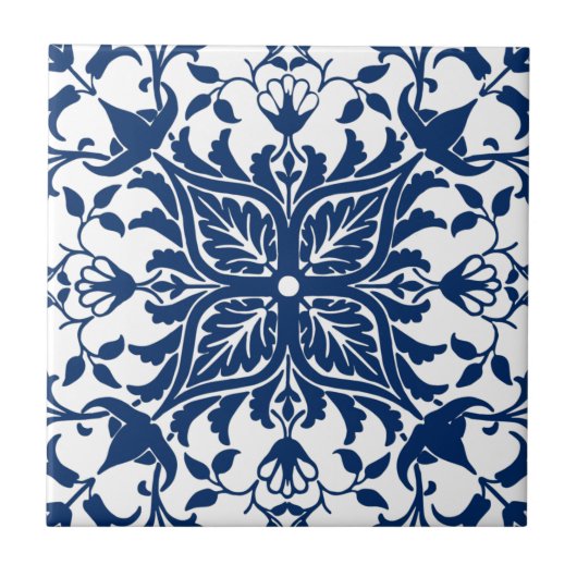 ヨーロッパアカンサ葉ス·タイル タイル (正面)