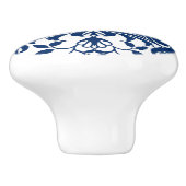 ヨーロッパアカント葉スタイル セラミックノブ (側面)