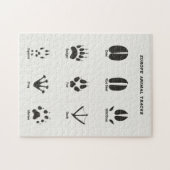 ヨーロッパアニマルトラックパズル ジグソーパズル (横)