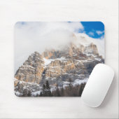 ヨーロッパアルプスの雪のピーク マウスパッド (マウス)