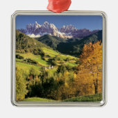 ヨーロッパイタリアサンタマグダレナ小さな メタルオーナメント (正面)