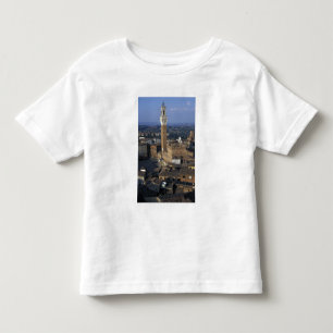 ヨーロッパイタリアシエナ町の概要 トドラーTシャツ