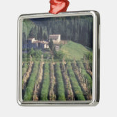 ヨーロッパイタリアトスカーナ名勝ちの別荘キプロス。 メタルオーナメント (左)