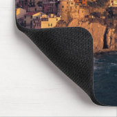 ヨーロッパイタリアマナロラ崖に囲まれた マウスパッド (コーナー)