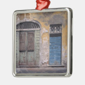 ヨーロッパイタリアルッカこの古い扉は付け加える メタルオーナメント (左)