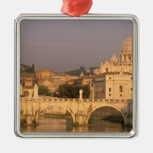ヨーロッパイタリアローマバチカンバシリカサン メタルオーナメント (正面)