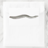 ヨーロッパウナギ 長方形シール (バッグ)