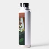 ヨーロッパウルフ ウォーターボトル (左面)