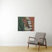 ヨーロッパウルフ タペストリー (インサイチュ(横))