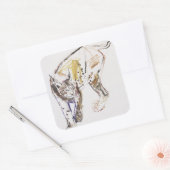 ヨーロッパオオヤマネコ スクエアシール (封筒)