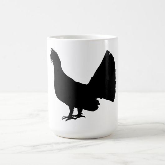ヨーロッパオオライチョウ コーヒーマグカップ (中央)