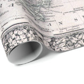 ヨーロッパオーストリアイタリアトルコギリシャのヴィンテージの地図 ラッピングペーパー (ロールコーナー)