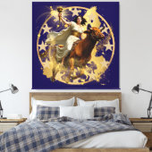 ヨーロッパオーロラ キャンバスプリント (インサイチュ (寝室))