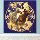 ヨーロッパオーロラ キャンバスプリント (インサイチュ (ウッドフロア))