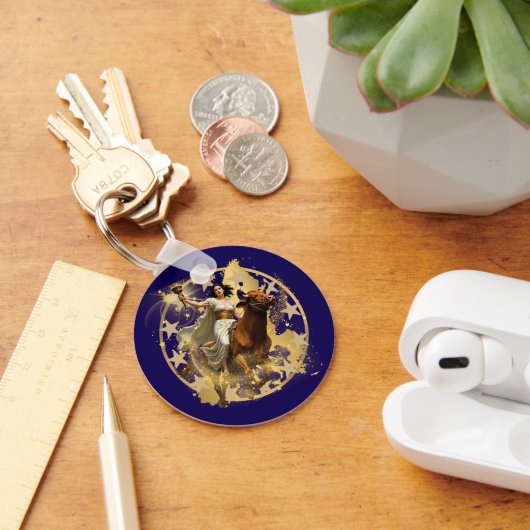 ヨーロッパオーロラ キーホルダー (デスク)