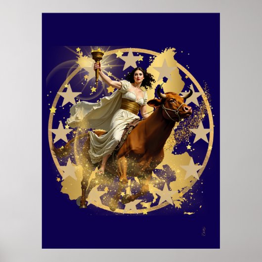 ヨーロッパオーロラ ポスター (正面)