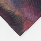 ヨーロッパカラフル抽象芸術印象派の風景 フリースブランケット (角)