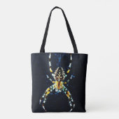 ヨーロッパガーデンスパイダースタム トートバッグ (裏面)