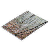 ヨーロッパガーデンスパイダーフォトノートブックのくもの巣 ノートブック (左側)