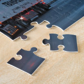 ヨーロッパキャブオーバービッグリグ18ホイーラーマウンテン走 ジグソーパズル (側面)