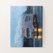 ヨーロッパキャブオーバービッグリグ18ホイーラーマウンテン走 ジグソーパズル (縦)