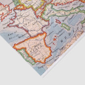 ヨーロッパギフトティッシュペーパーの地図 薄葉紙 (詳細)