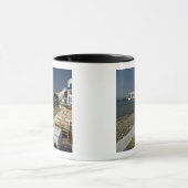 ヨーロッパギリシャミコノス海辺の景色 マグカップ (中央)