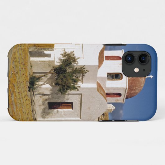 ヨーロッパギリシャミコノス魚釣り網が乾く Case-Mate iPhoneケース (裏面(横))