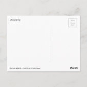 ヨーロッパクジャク ポストカード (裏面)