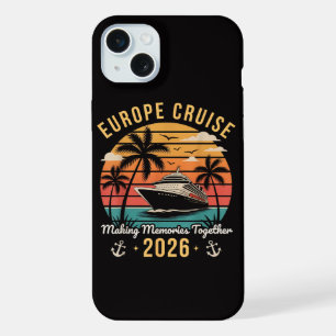 ヨーロッパクルーズ同行者2026年ファミリーマッチングバケーション iPhone 15 PLUSケース