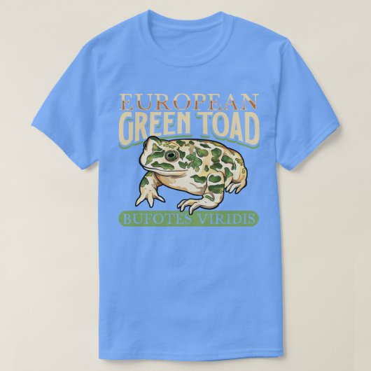 ヨーロッパグリーントッド Tシャツ (デザイン正面)