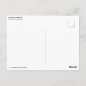 ヨーロッパゴルディンチ(カルデュエリス) ポストカード (裏面)