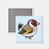 ヨーロッパゴールドフィンチ マグネット (正面/裏面)