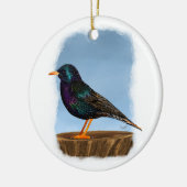 ヨーロッパスターリングオーナメント セラミックオーナメント (左)