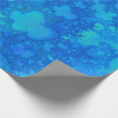 ヨーロッパゼリーフィッシュ3Dフラクタルギフトラップバルク ラッピングペーパー (角)