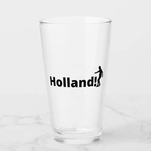 ヨーロッパチャンピオンズリーグホランドグラス タンブラーグラス (正面)