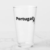 ヨーロッパチャンピオンズリーグポルトガルガラス タンブラーグラス (正面)