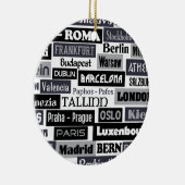 ヨーロッパトラベラーオーナメント セラミックオーナメント (右)