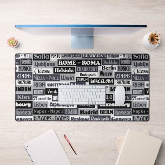 ヨーロッパトラベラーカスタムモセパド デスクマット (オフィス1)