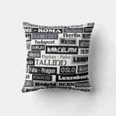 ヨーロッパトラベラー装飾用クッション クッション (裏面)