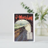 ヨーロッパトレインヴィンテージ旅行はがき ポストカード (スタンド正面)