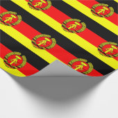 ヨーロッパドイツの旗 ラッピングペーパー (角)