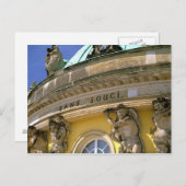 ヨーロッパドイツポツダムパーク·サンスーチ ポストカード (正面/裏面)