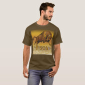 ヨーロッパバイソン Tシャツ (正面フル)