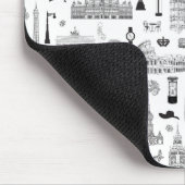 ヨーロッパパターンの休暇 マウスパッド (コーナー)