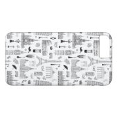 ヨーロッパパターンの休暇 Case-Mate iPhoneケース (裏面(横))