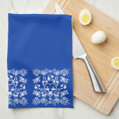 ヨーロッパフォークアートキッチンタオル キッチンタオル (四つ折り)