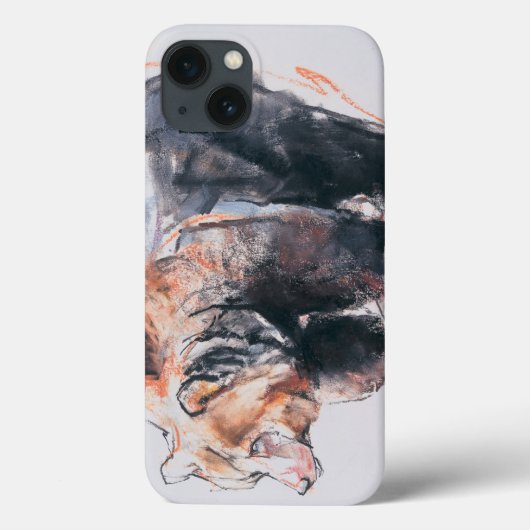 ヨーロッパブラウンベア2001 Case-Mate iPhoneケース (裏面)