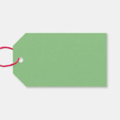 ヨーロッパホリー雪メリークリスマスプレゼントラベル ギフトタグ (裏面横)